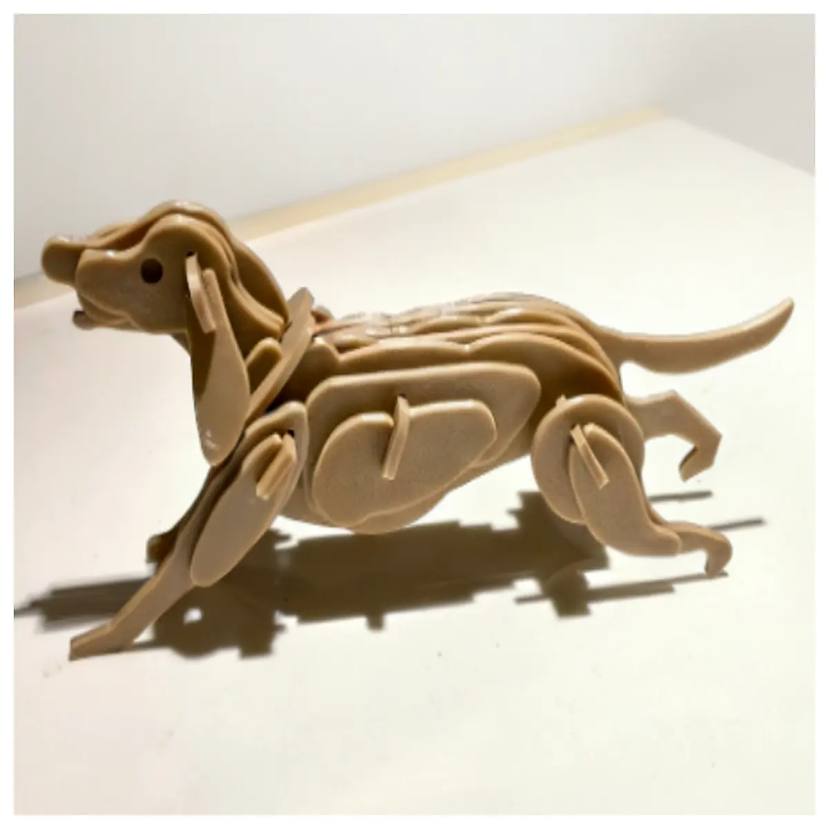 Zodiac Dog 3D Puzzle Animal Toy Brain Teaser Puzzle Game Kids DIY Craft Fun