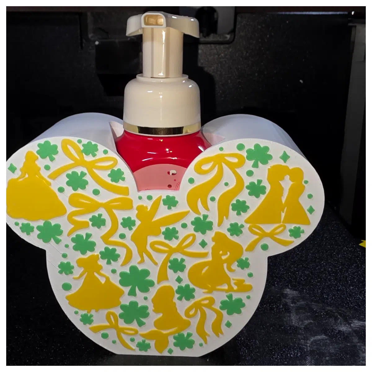 st patricks day bbw bathroom decor soap dish holder green shamrock her