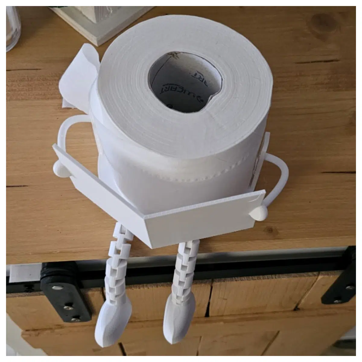 Toilet Paper Holder Automatic Rotating Bathroom Paper Dispenser Drawer Style Paper Towel Storage Stand Kitchen Office
