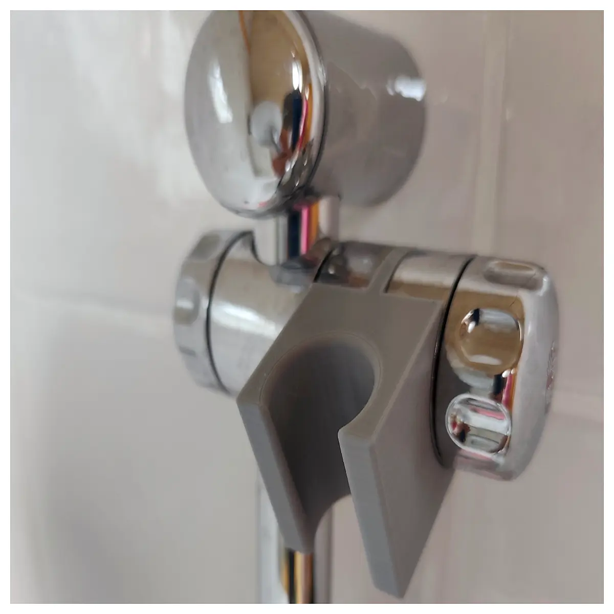 grohe shower holder for slim pipes wall mount bathroom accessories rain shower head support bracket
