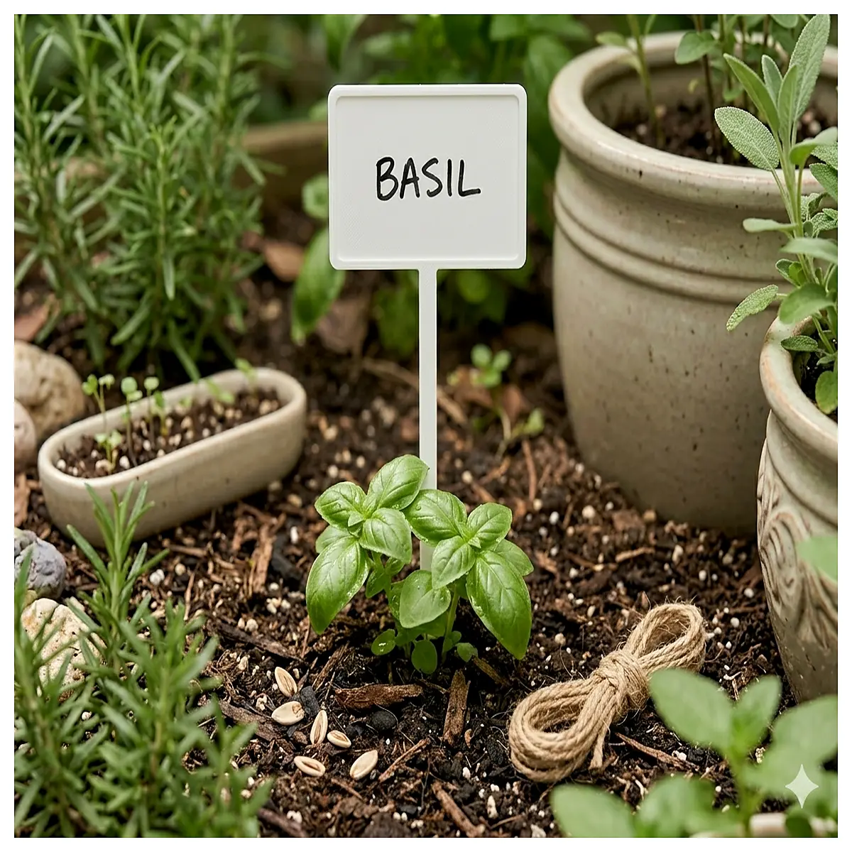 Plant Labels Simple Garden Tags Label Paper Pot Plant Markers Indoor Garden Decoration Tags Wholesale