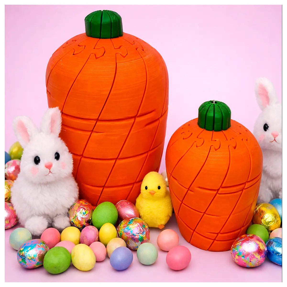 Twist Shout Easter Carrot Toy 2 s Available Rotating Fun for Kids Easter Gift Holiday Decoration