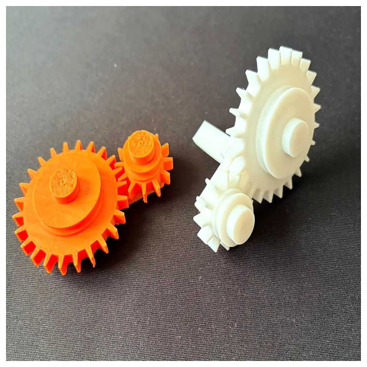 Gear Unsupported Gears Shaft Assembly Model Building Gear Sets Mechanical Components Parts