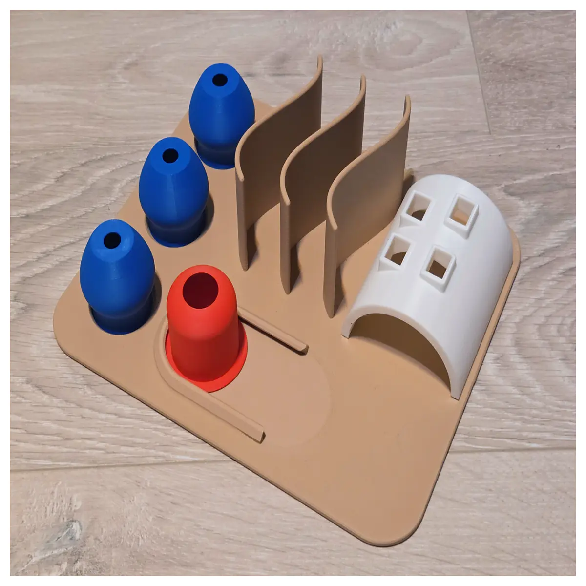 Cat Interactive Play Board Treat Reward Cat Play Mat Cat Puzzle Toy Cat Training Accessories