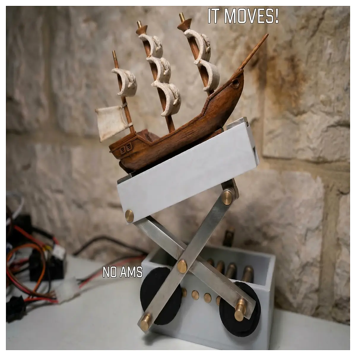 Mechanical Pirate Ship Automation Repair Parts Ship Automation Components Boat Accessories Automatic Control Systems