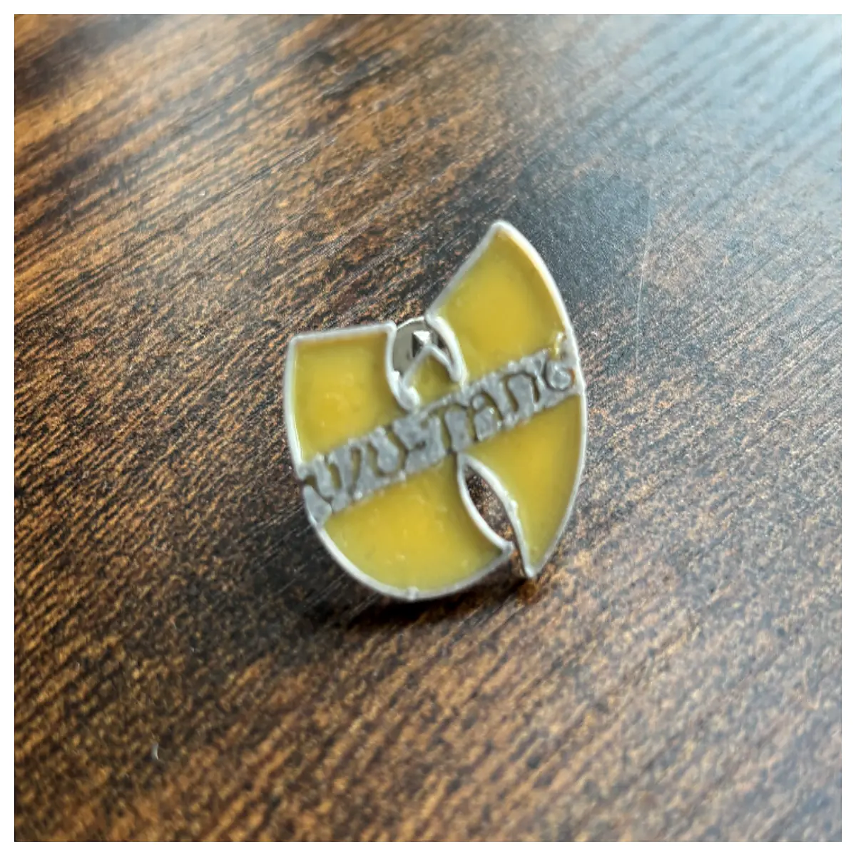 Wudang Sect Enamel Badge Antique Religious Commemorative Collection Roleplay Decoration Emblem