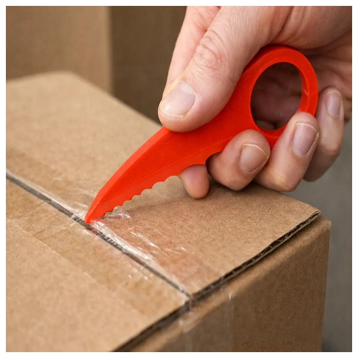 Safe Unboxing Tool 3D Printed Unboxing Compact Portable Phone Unboxing Fast Box Opener