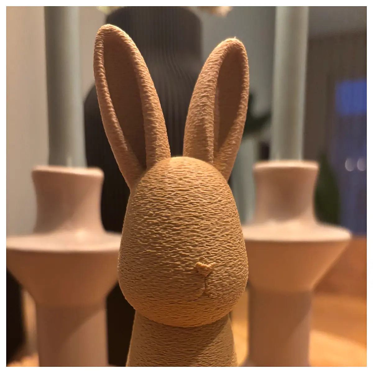 Easter Bunny Toy Modern Cute Festive Decoration Rabbit Figure Creative Gift Easter Bunny Plush Toy Modern Cute Holiday Decoration