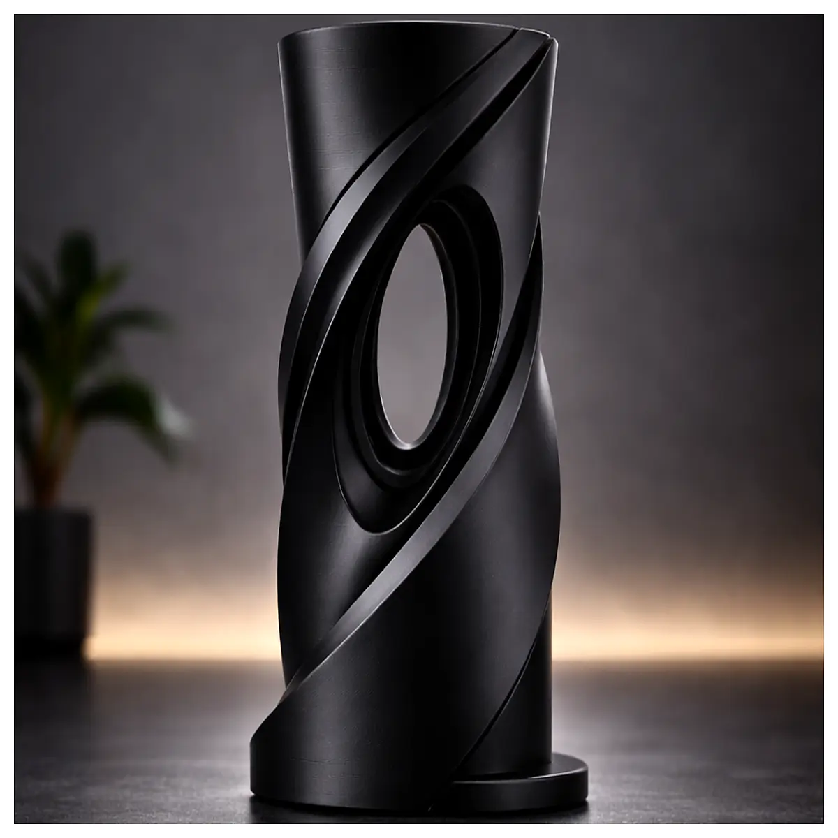 Void Twist Sculpture Desktop Decoration Art Piece Modern Home Decor Creative Gift Placement Ornament
