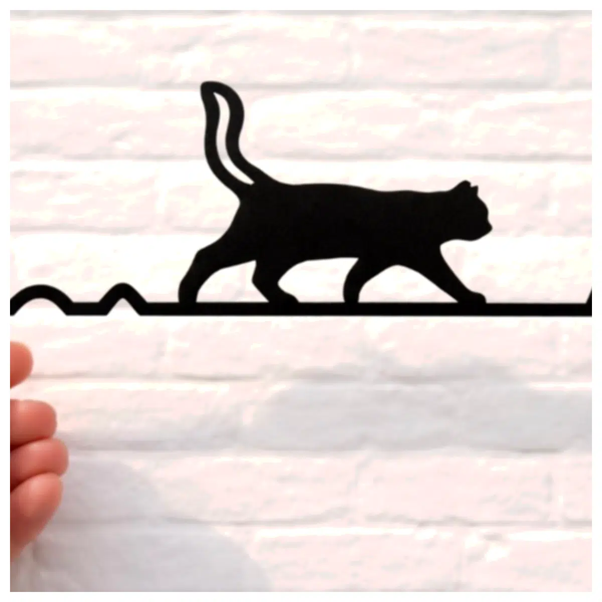Wall Art Life Cat Decorative Painting Cat Wall Stickers Wall Decor Creative Home Decoration Art Canvas Pet Wall Hanging