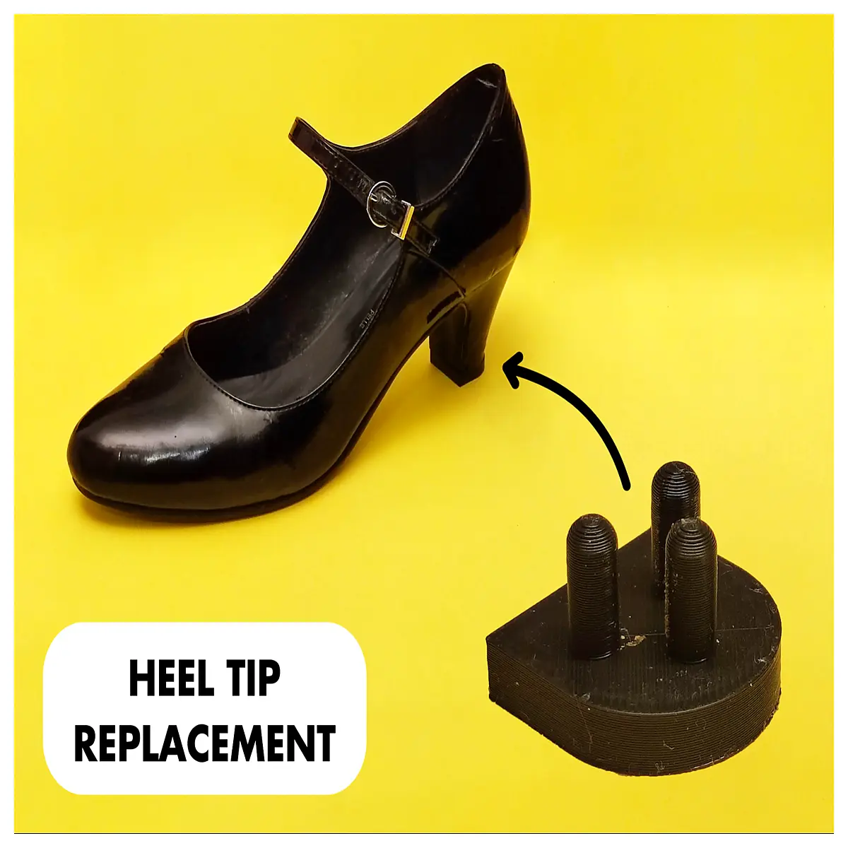 High Heel Tip Replacement Pads Women s Heel Base Accessories Replace High Heel Tips Heel Repair Parts
