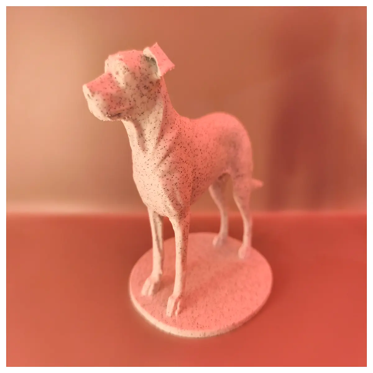 Loyal Dog Sculpture Pet Decor Indoor Figurine Dog Art Dog Gift Home Decoration Dog Statue
