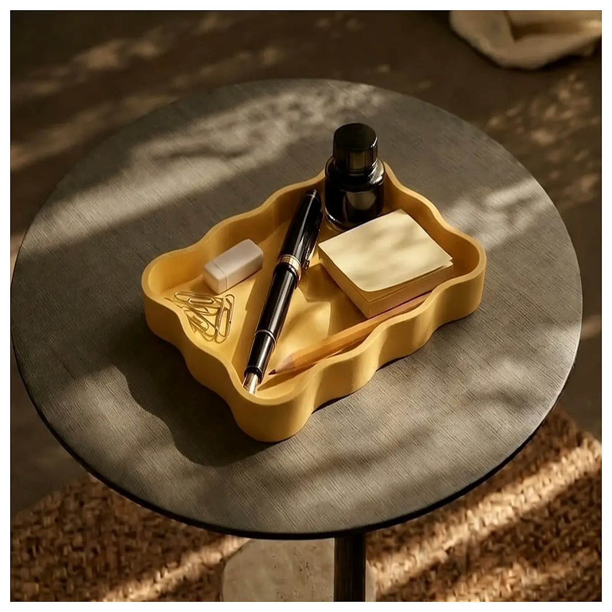 Wave Pattern Serving Tray Kitchen Tableware Baking Tools Cake Tray Cookie Tray Pastry Accessories