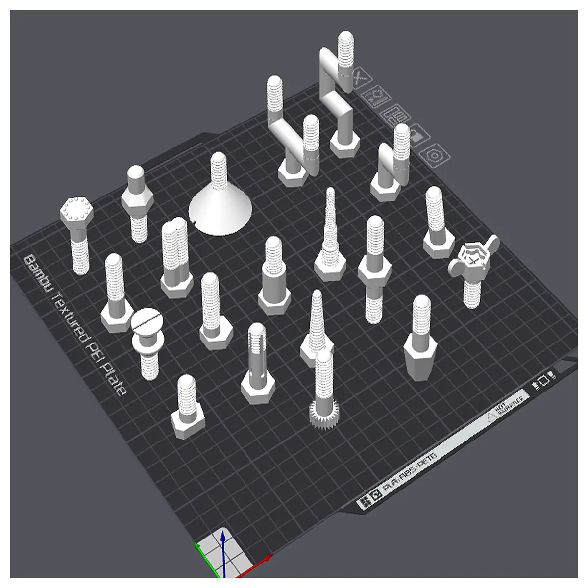 funny novelty screws for crafts quirky hardware accessories humorous engineers decorative fasteners