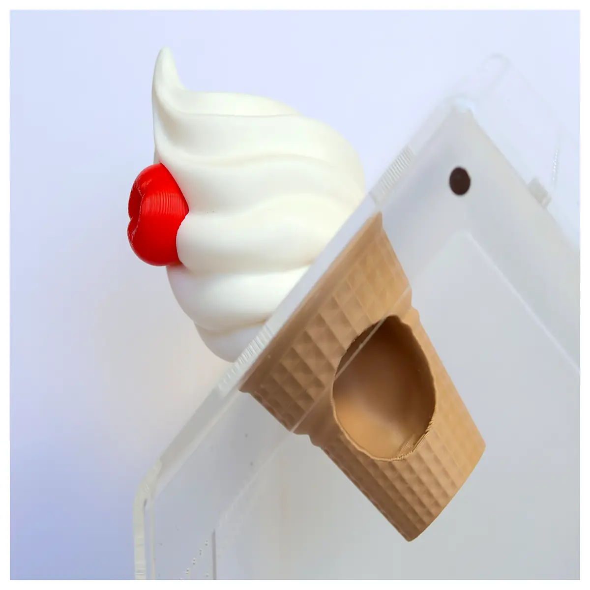 jumping spider enclosure ice cream cone hideout habitat decoration arachnid terrarium accessory