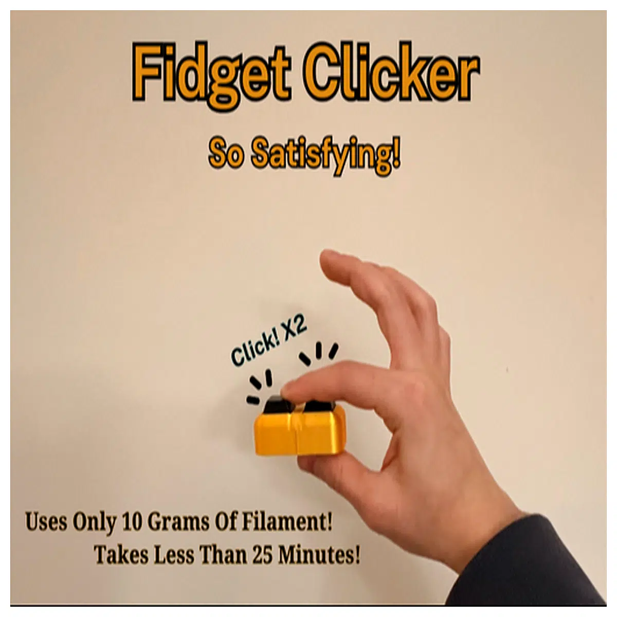 Stress Relief Toy Double Button Fidget Toy Silent Release Anxiety Relief Puzzle Game Fun Gadget