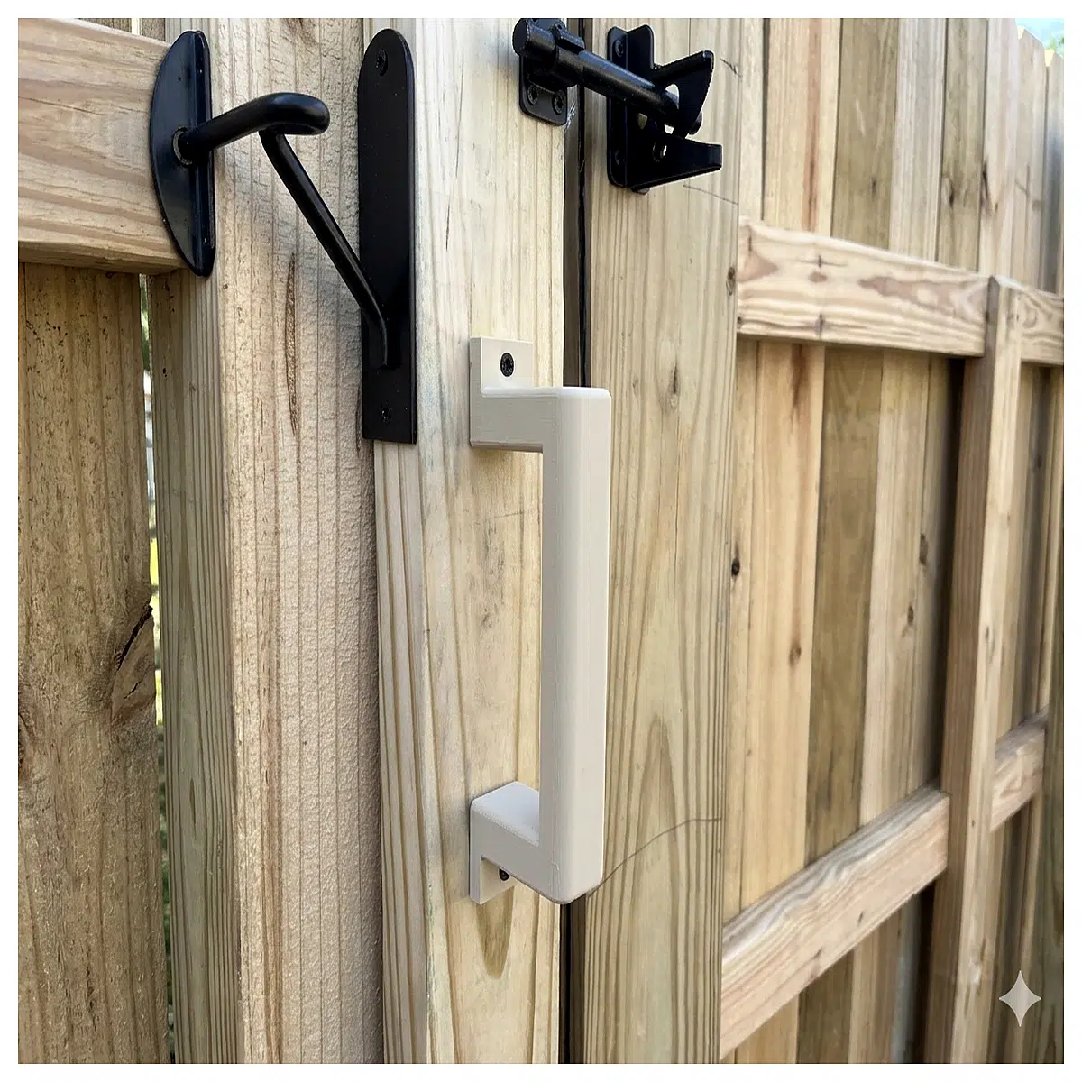 Grain Door Handle Rustic Farm Gate Handle Door Hardware Gate Latch Replacement Door Knob Exterior Door Handle