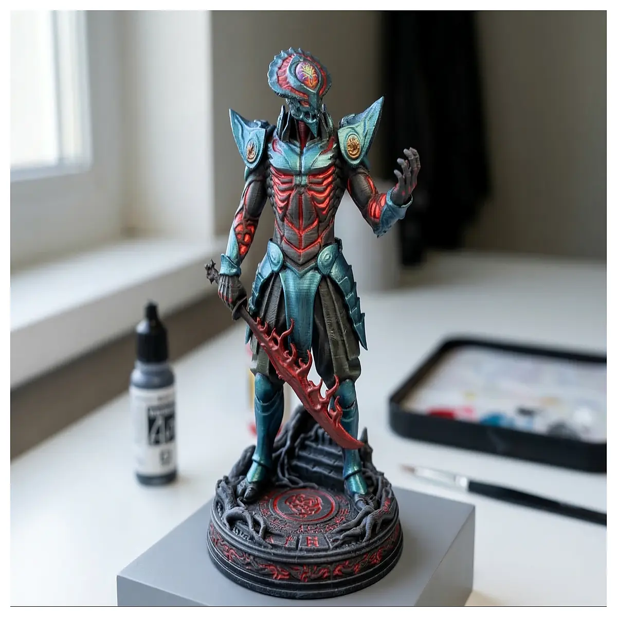Gik Go s Fist Legend Statue Martial Arts Hero Model Collectible Figurine Toy