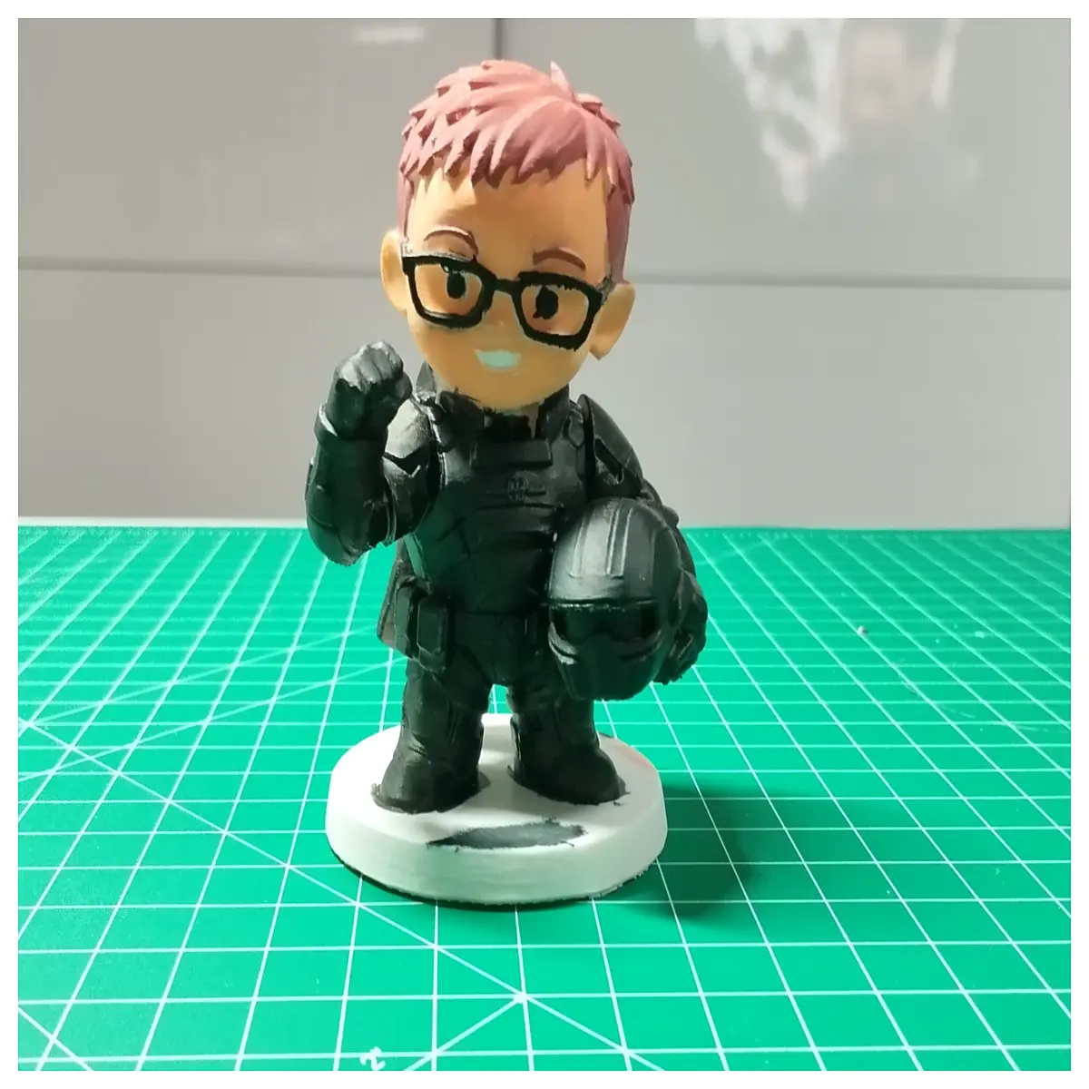 Rebel Soldier Q Version Figurine Model Toy Collectible Tactical Role Game Merchandise Jedi