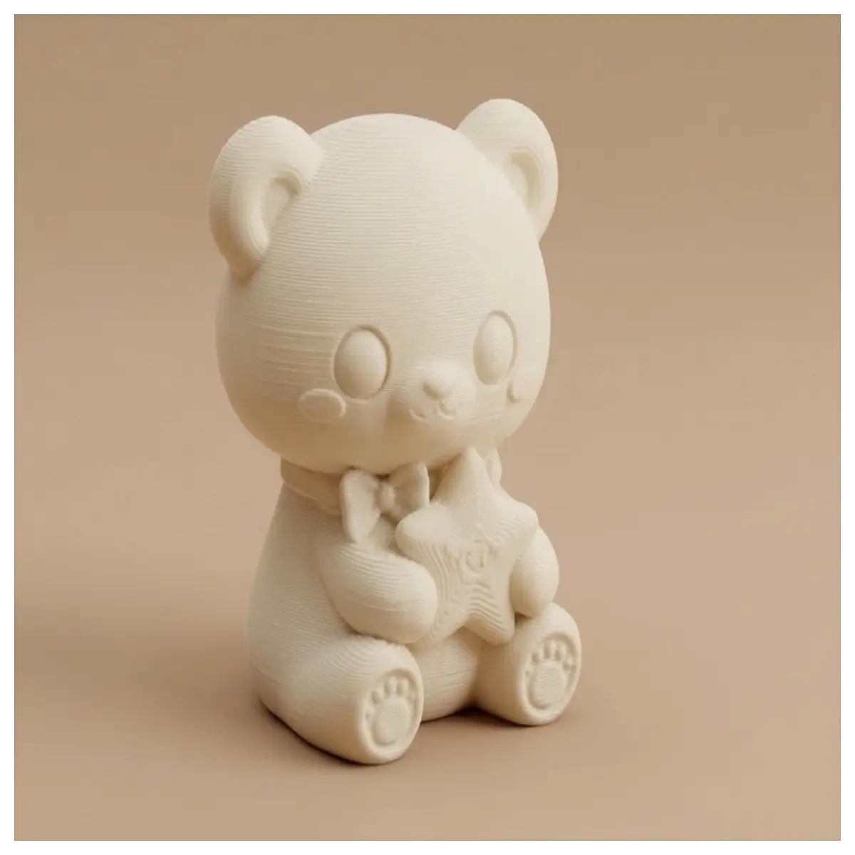 Cute Star Teddy Bear Toy Adorable Plush Pillow Kids Birthday Gift Lovely Stuffed Animal Plush Teddy