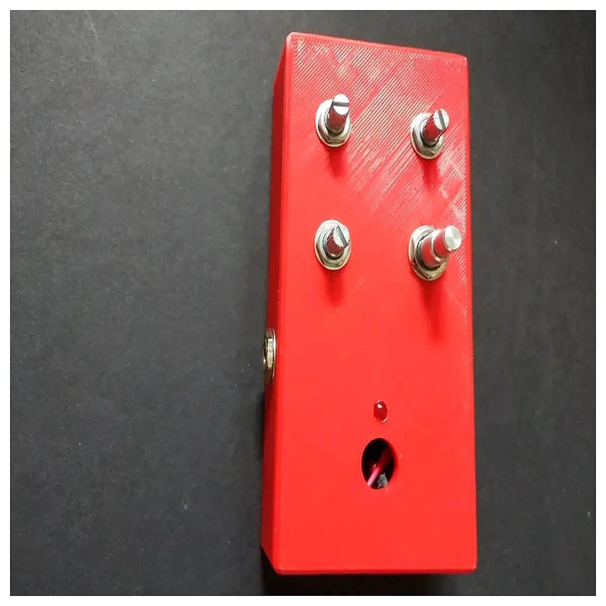 4 Knob Guitar Pedal Enclosure Box Amplifier Control Signal Processing Sound Adjustment Guitar Pedal Accessories