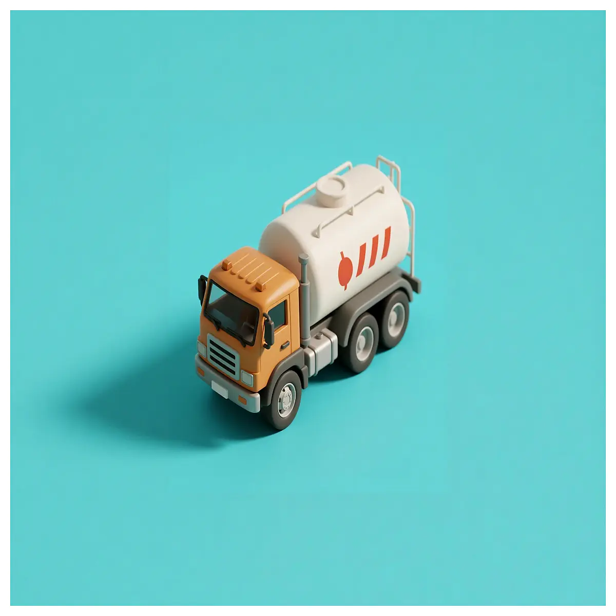 Tank Truck Toy Toddler Learning Encyclopedia ing Play Set Transport Vehicle Recognition Child Educational Puzzle