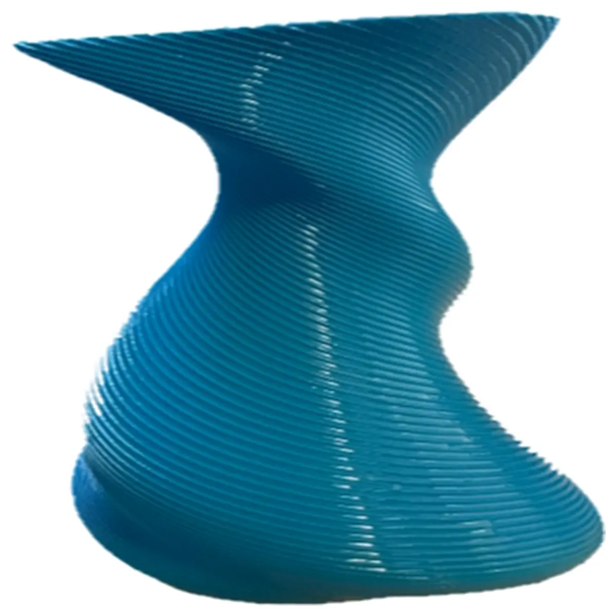 Wound Spiral Vase Modern Decorative Vase Creative Home Decor Art Object Interior Decoration