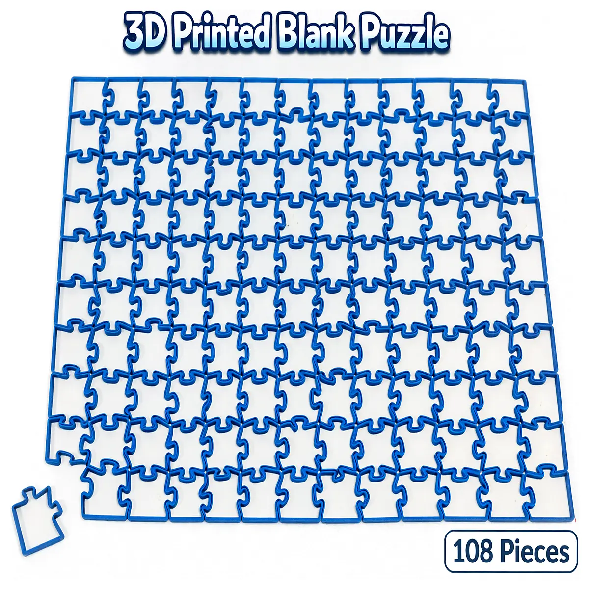 custom photo puzzle blank pieces diy jigsaw for kids adults personalized gift