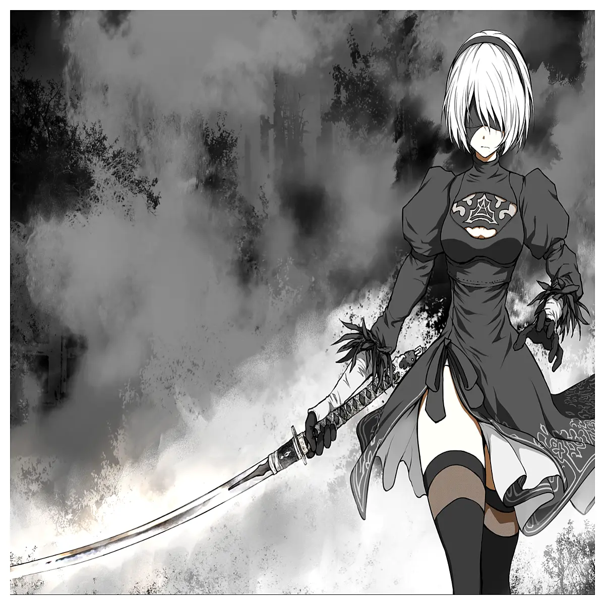 Jumi Nirl Chronos 2B Model Mechanical Girl Collectible Anime Figure Toy Display Piece Collectibles