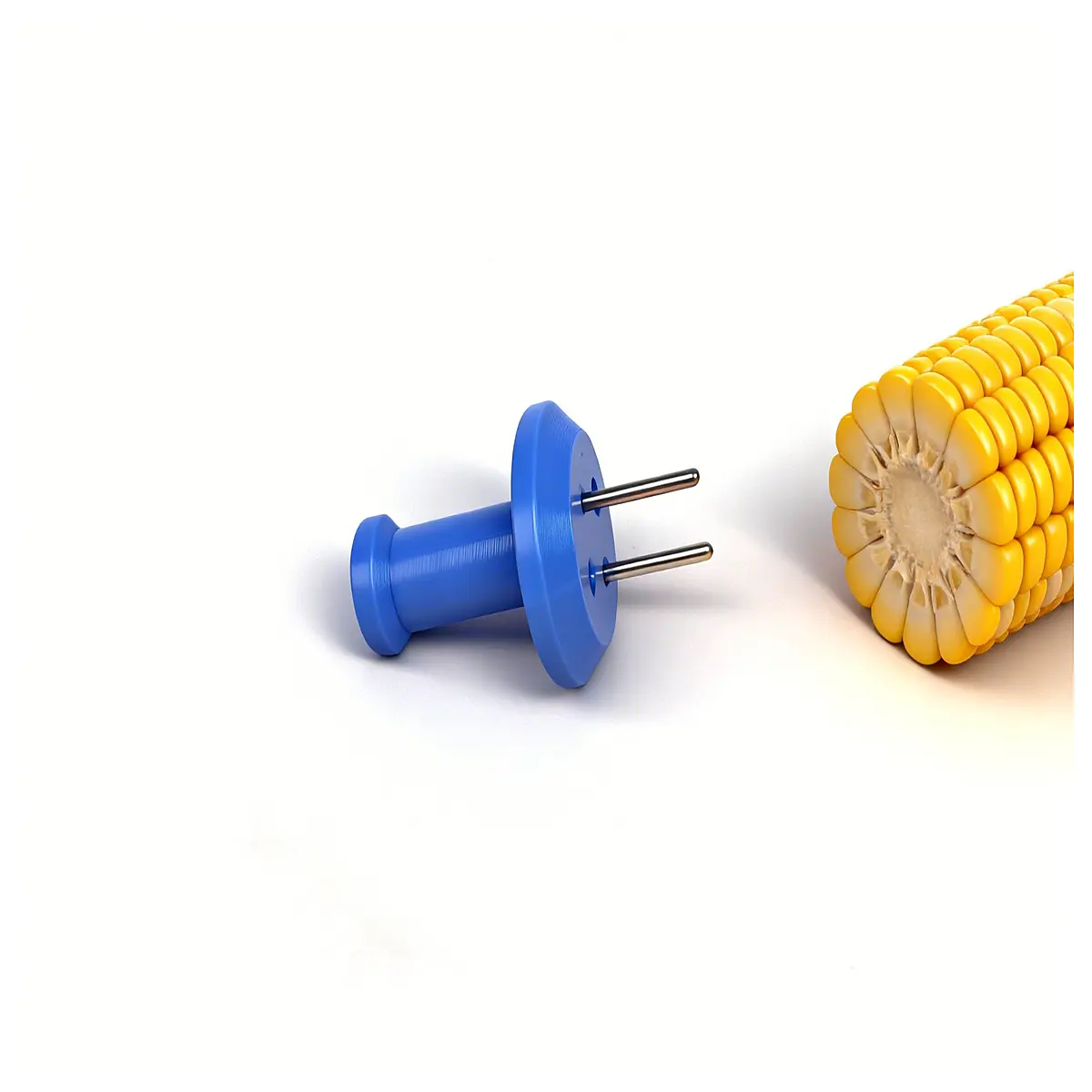 Toddler Corn Spoon Feeding Utensils Baby Learning Spoon Soft Handle Utensils Kids Mealtime Accessories