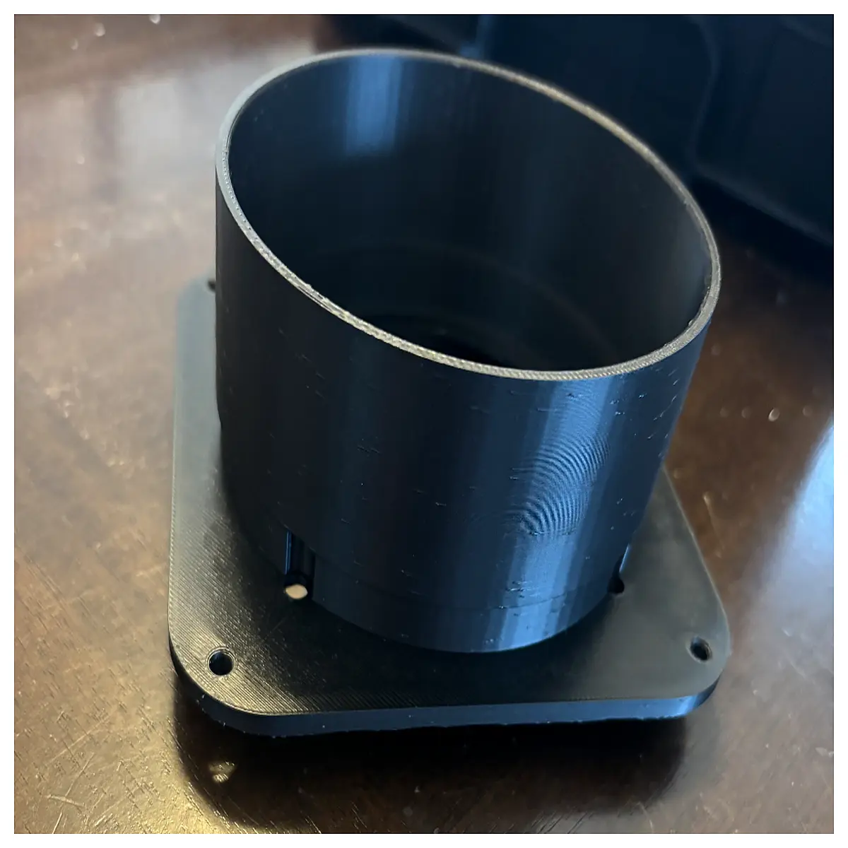 Window Mount 4 Inch Duct Connector 80mm Slot Accessory for Ventilation