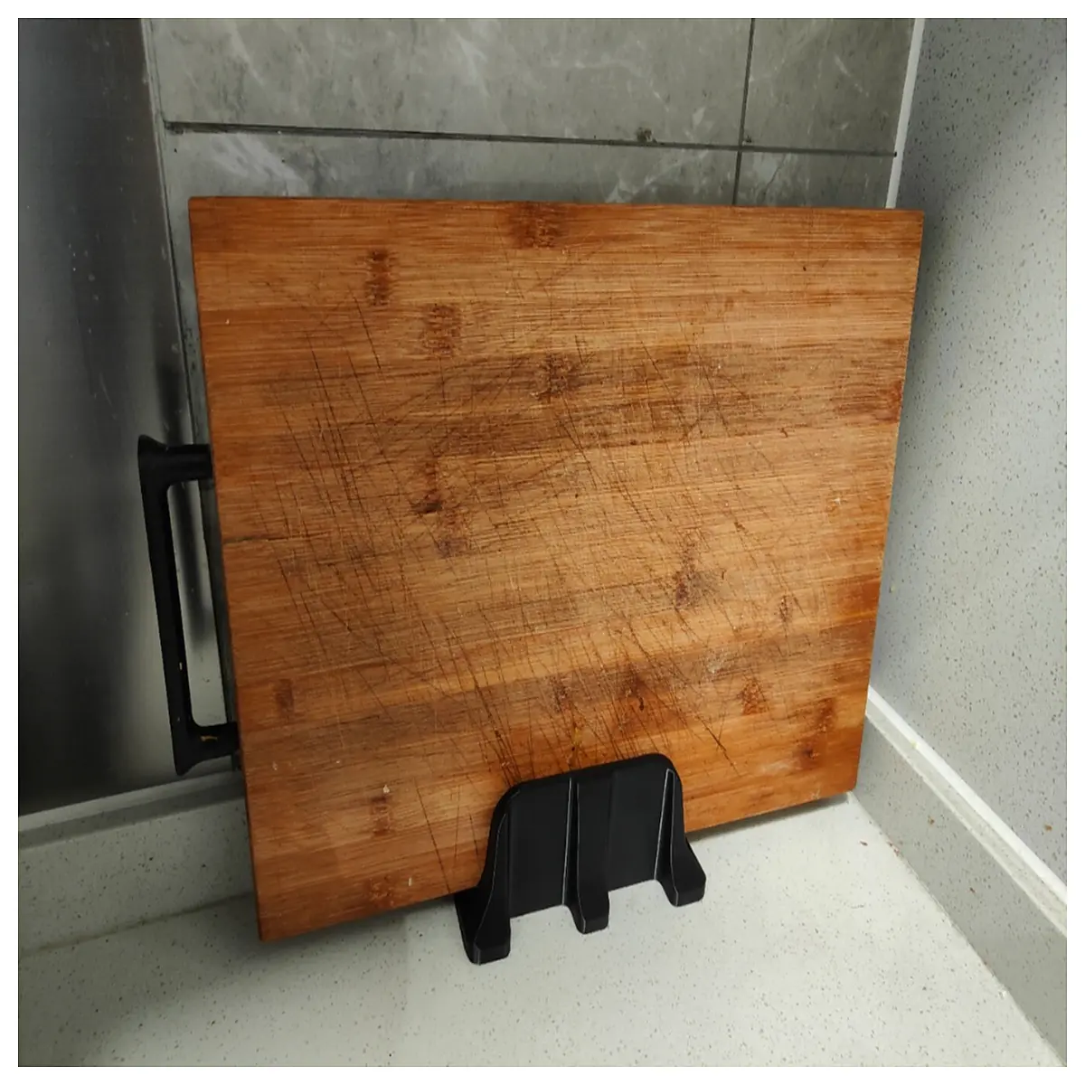 Cutting Board Drying Rack Shelf Kitchen Storage Organizer Compact Drying Rack for Boards Knives Utensils