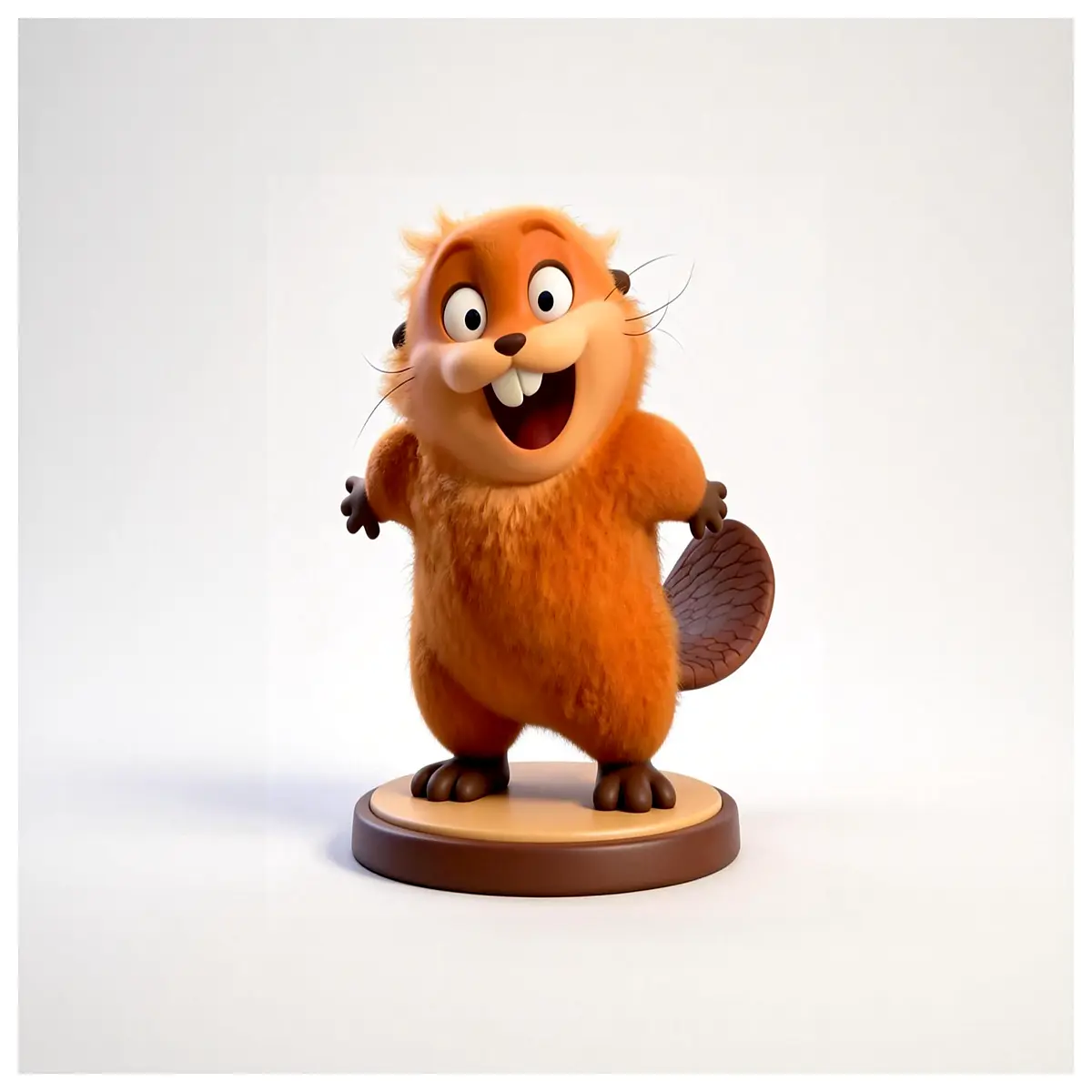 Mei Bao Beaver Transformation Figurine Children s ing Paint Toys Beaver Theme Kids Toy Beaver Accessory Set