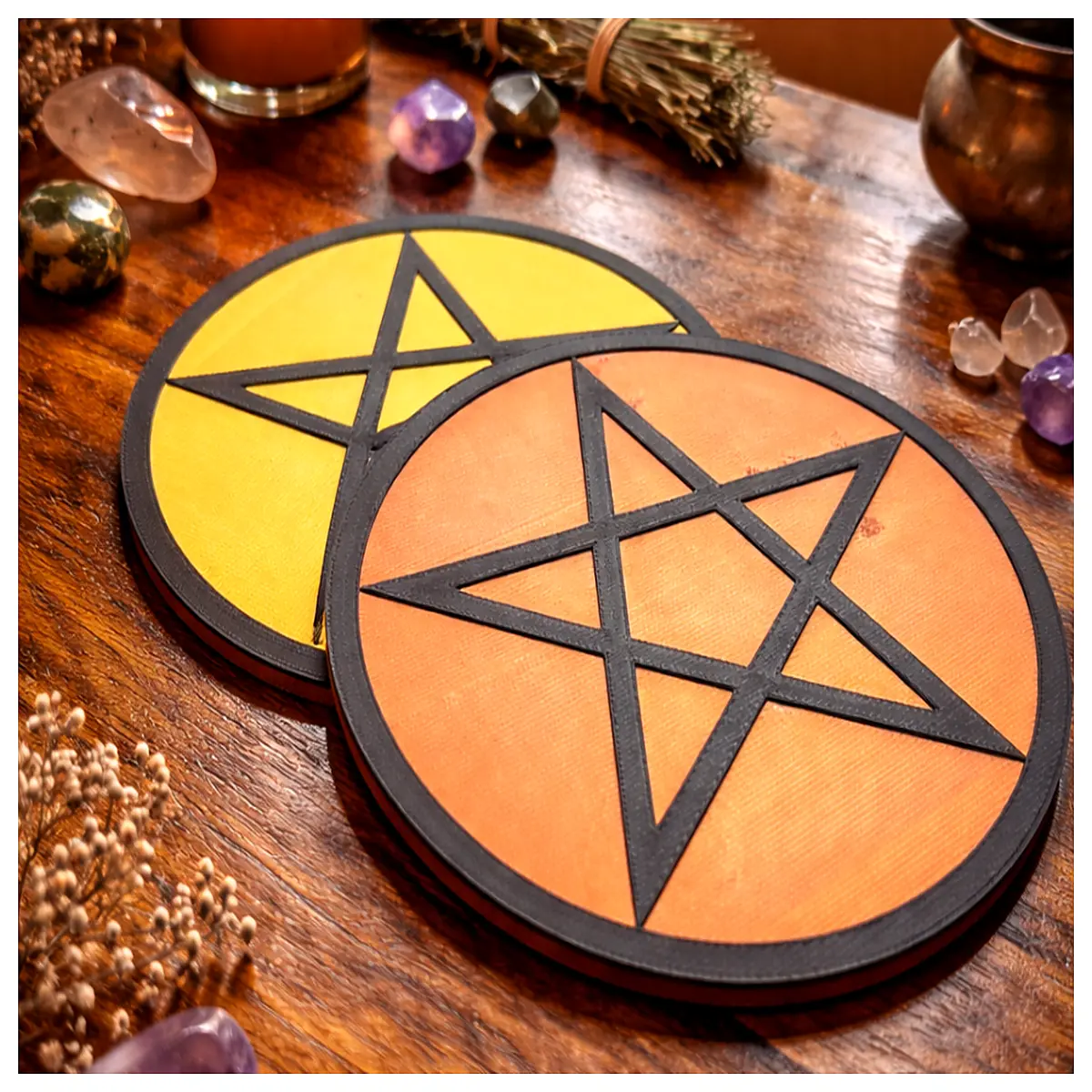 Pentagram Holder Card Organizer Wallet Accessory Card Protection Sleeves Practical Card Case