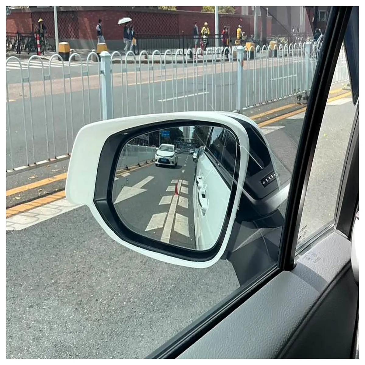 Sienta Rear Mirror Rain Eyebrow Cover V10 Rain Protection Car Parts Replacement Eyebrow