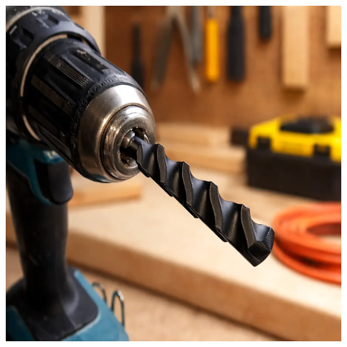 square drill bit prank gag gift funny joke for april fools