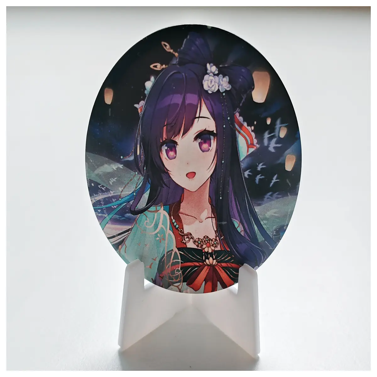 Display Card Sets Badge Display Stand Card Holder Set 6g Anime Collectible Display Box