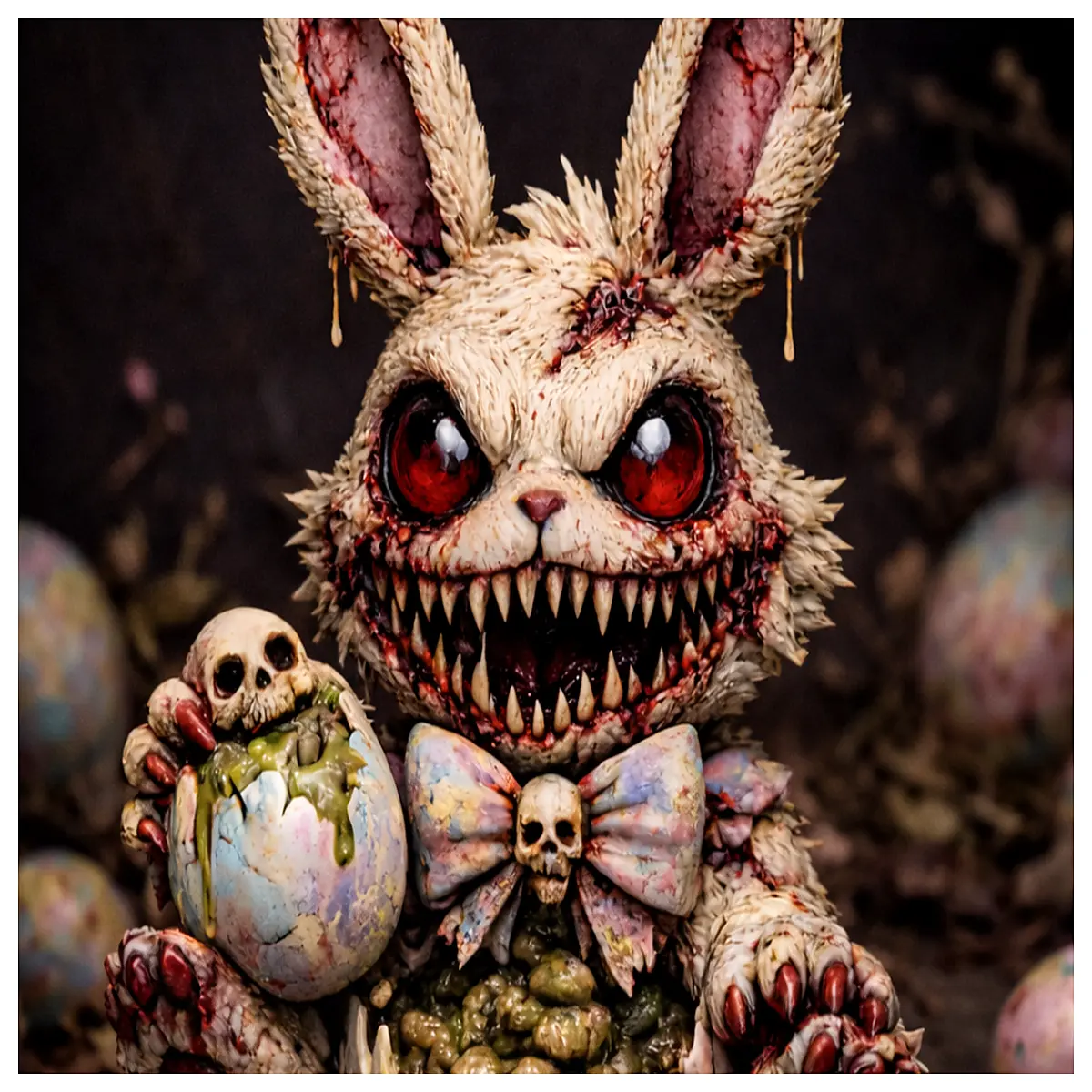 Cracked Easter Bunny Toy Creative Festival Decoration Kids Birthday Gift Easter Surprise