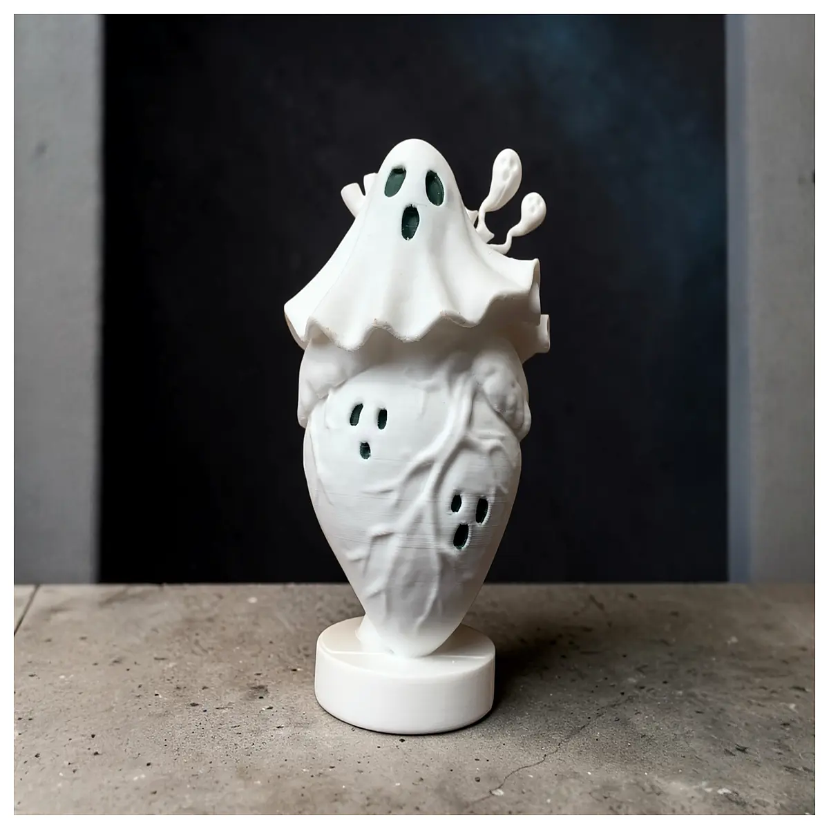 Cute Ghost Decoration Miniature Sculptures Festive Decor Ghost Figurine Hanging Ornament Party Supplies