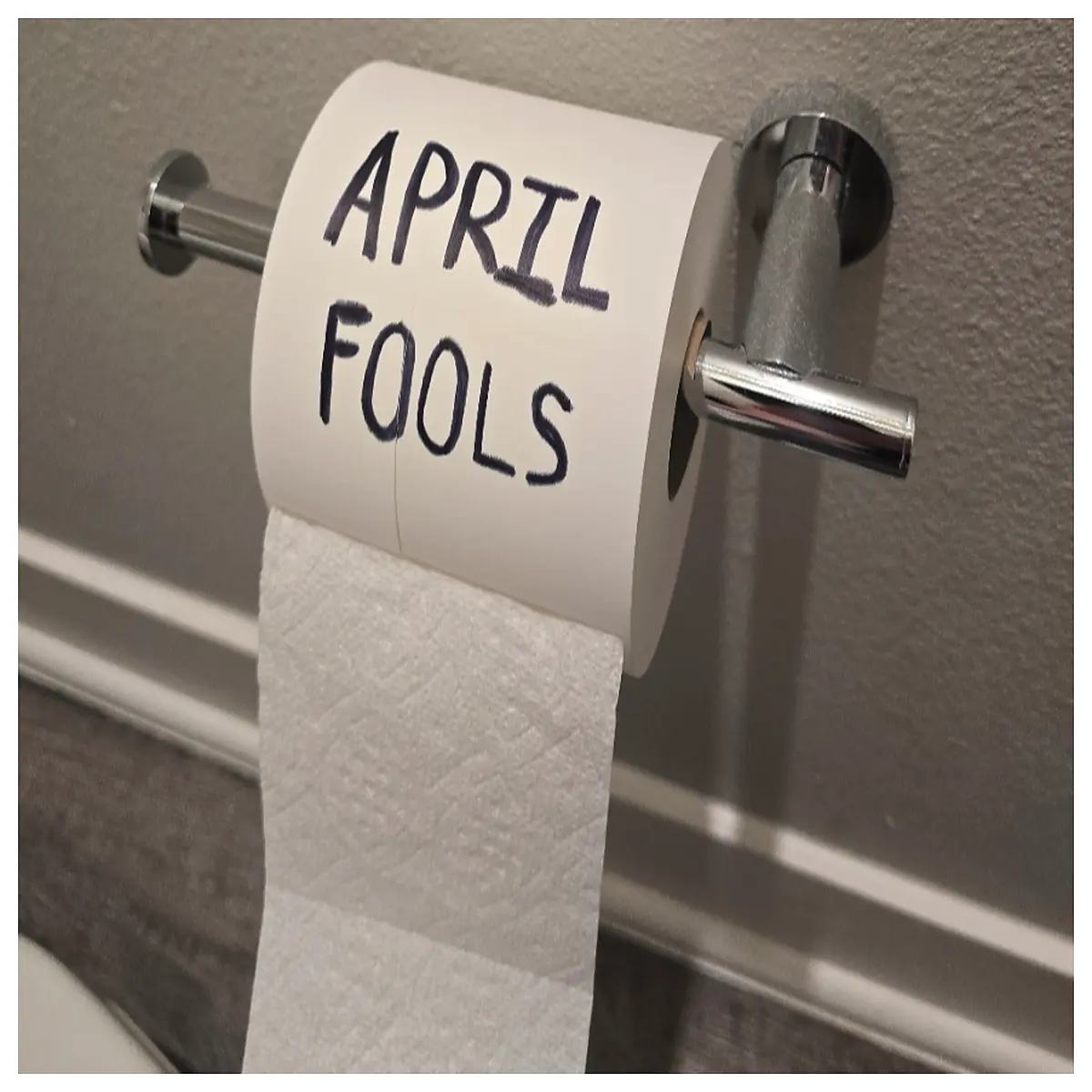 April Fools Prank Paper Towel Roll Funny Jokes Practical Pranks