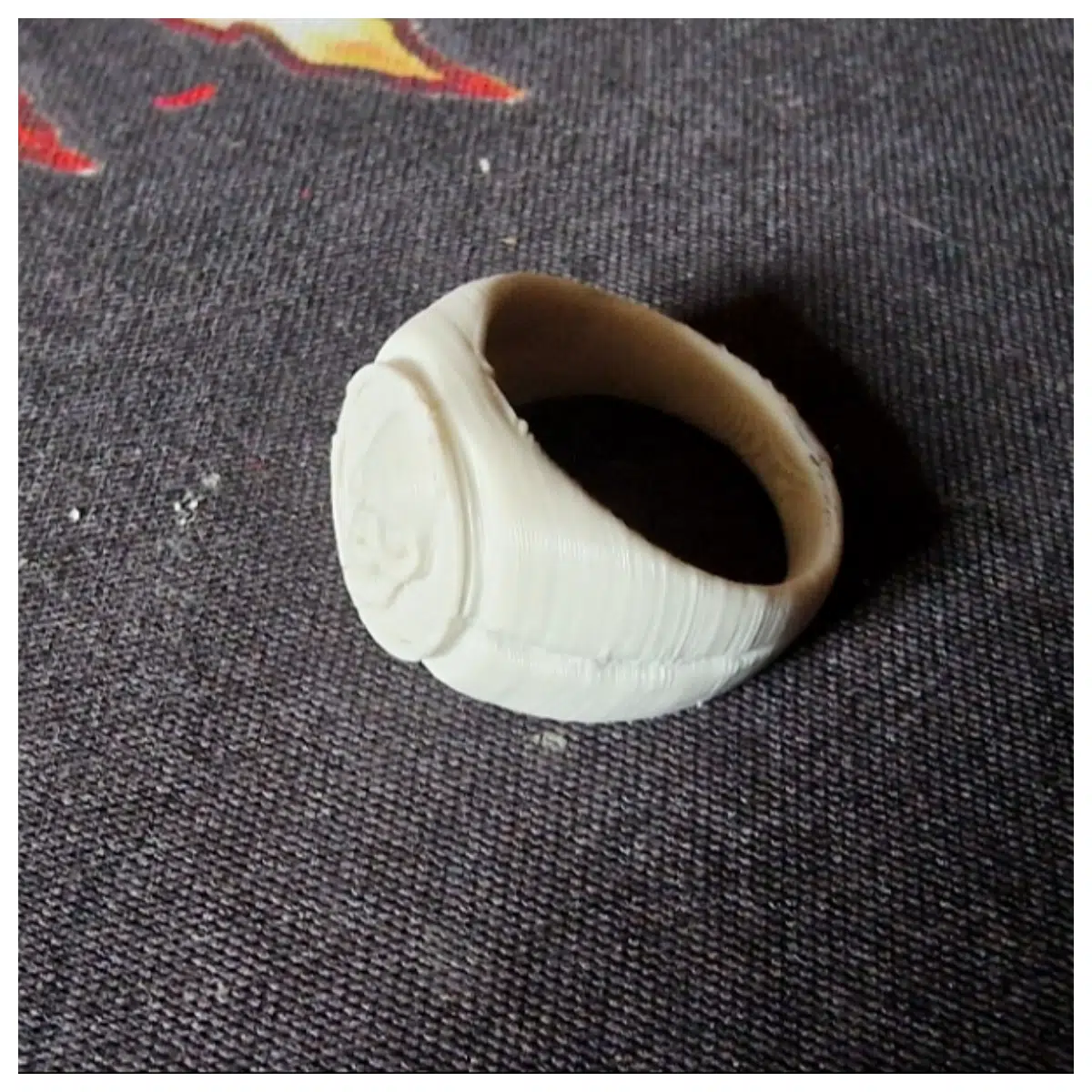Ring Skeleton Model Decoration Desktop Ornament Roleplay Anime Collectible Ring Accessory Ring Skeleton