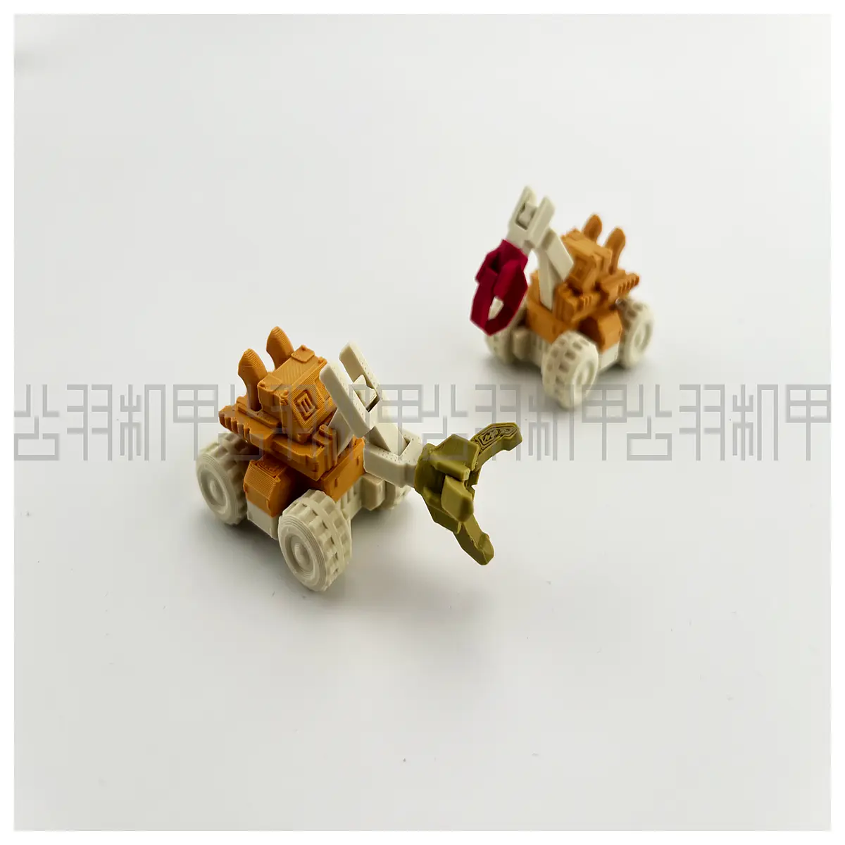 Shan Hai Jing Mech Rotating Grabber Vehicle 194 Type Modified Engineering Armor Grabber Equipment Multi Function Excavator Parts