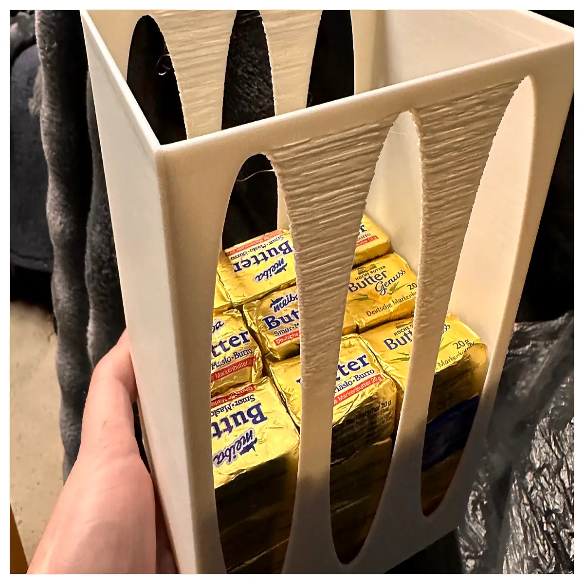 Butter Storage Box 20g Airtight Container Food Storage Box Kitchen Organizer for Loose Butter