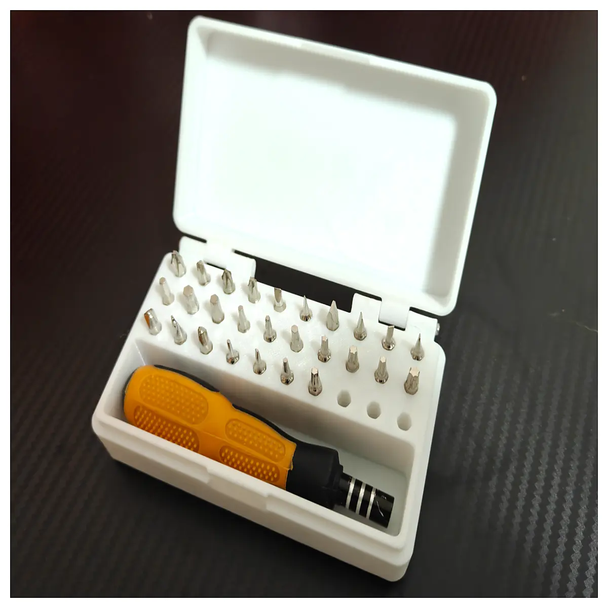 4mm Screw Bit Organizer Screwdriver Accessory Replacement Bit Toolbox Repair Parts Screwdriver Set