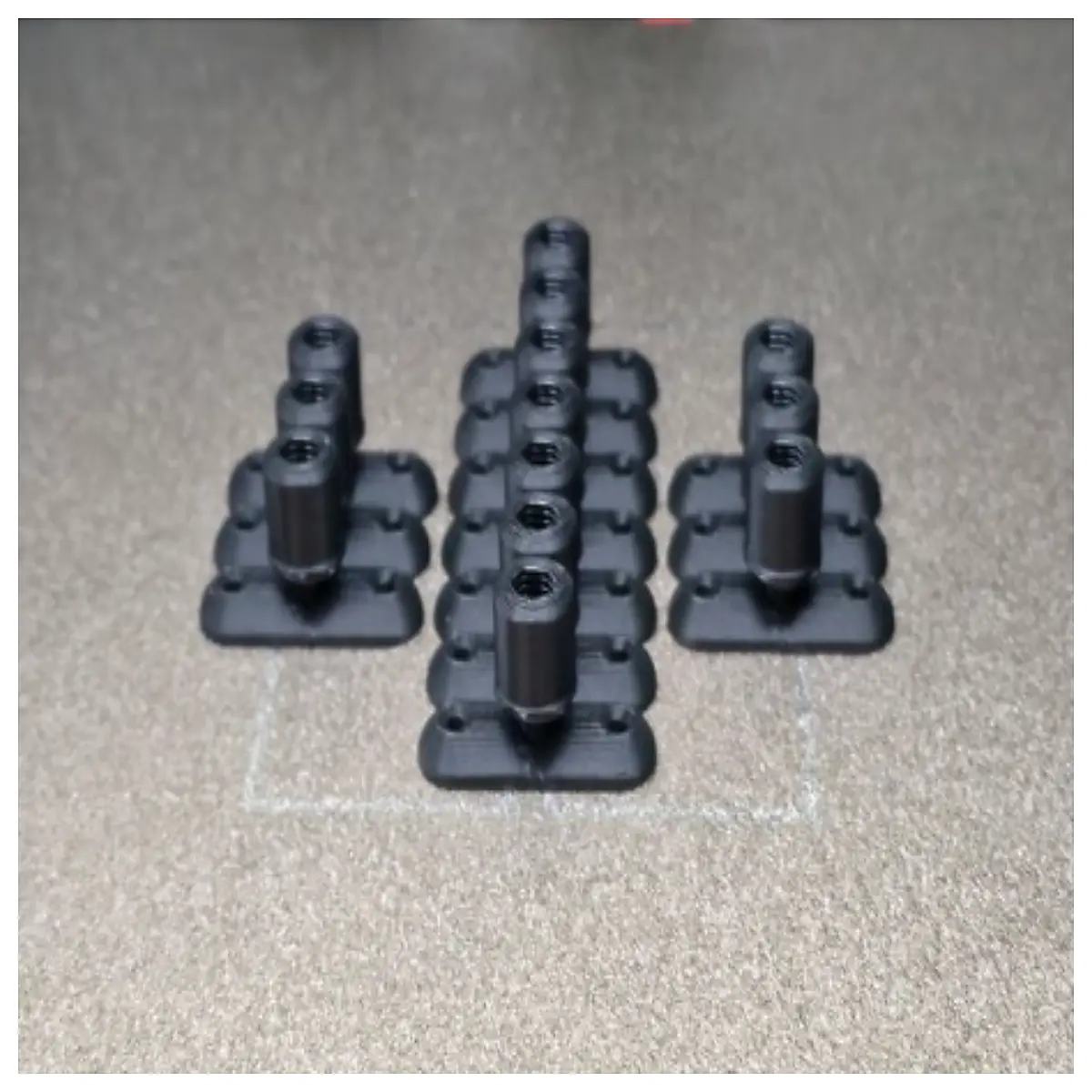 Model Train Track Pads Adjustable Layout Support Railway Model Accessories Track Fixing Pads