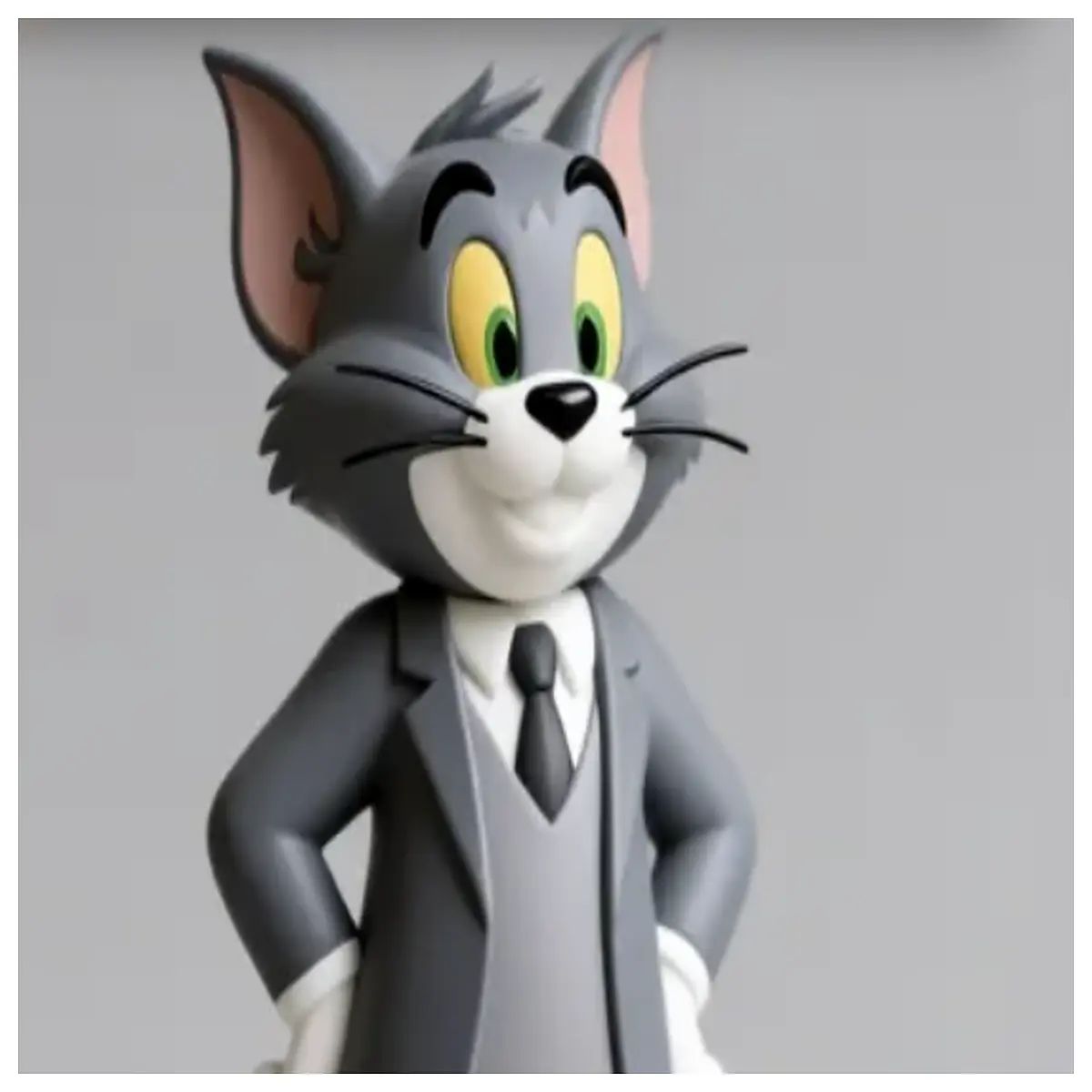 Tom Cat Creative Figurine Cat Decoration Desktop Ornament Living Room Decor Kids Toy Home Arrangement Cute Cat Gift
