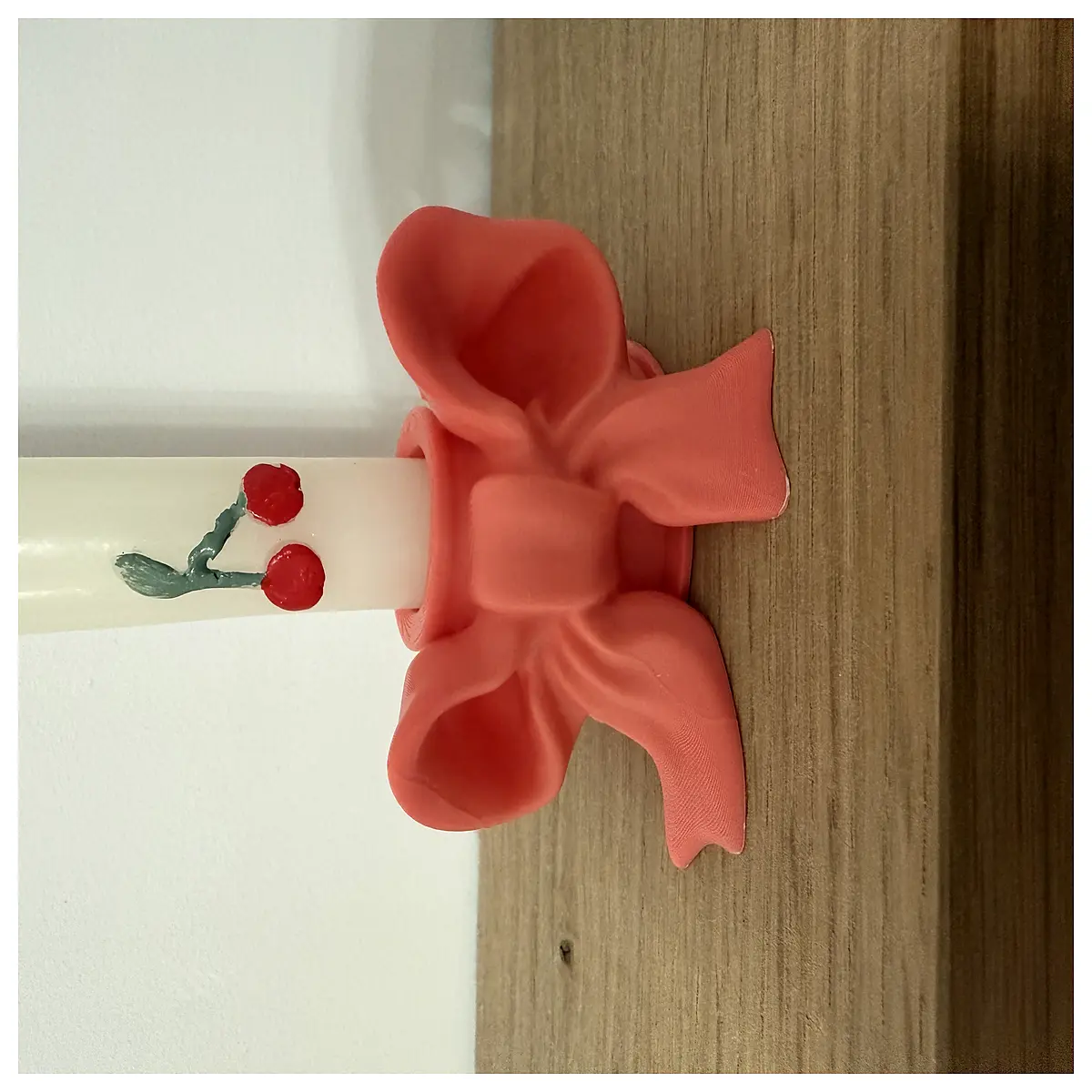 Ribbon Bow Cone Candle Holder Elegant Romantic Wedding Decoration Candle Stand Party Supplies Festive Gift