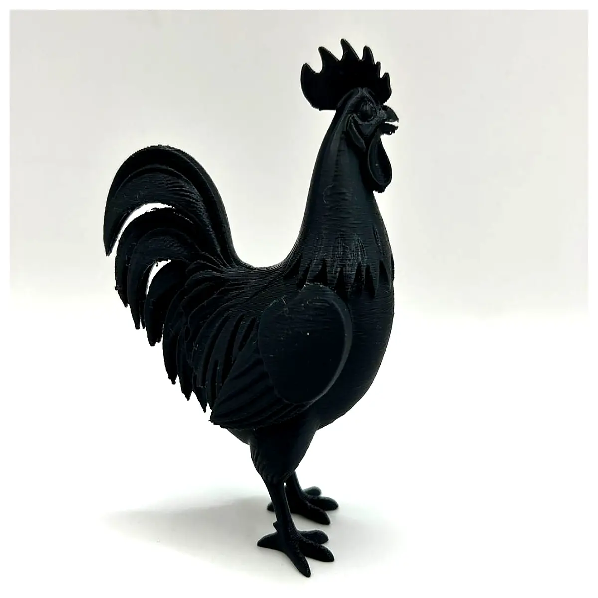 Rooster Toy Model Realistic Rooster Figurine Bird Decoration Pet Toy Outdoor Play Accessories Bird Supplies