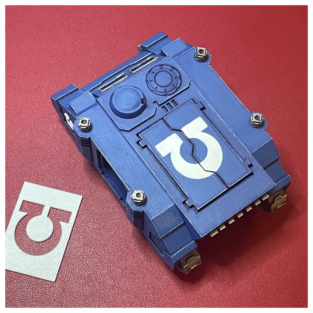 40K Vehicle Spraying Template Tabletop Miniature Painting Guide 40K Vehicle ing Scheme Painting Templates