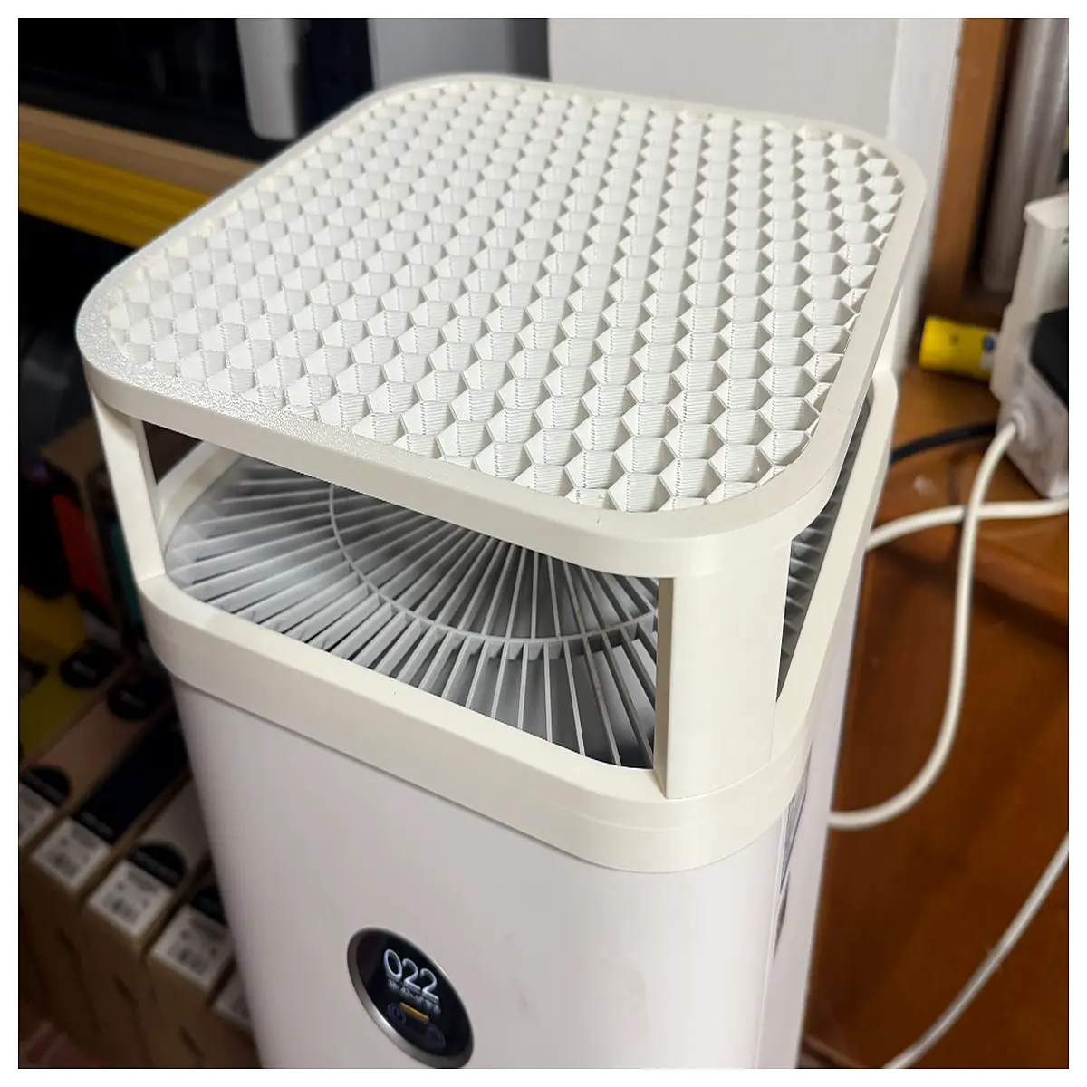 Air Purifier Top Cover Cooling Platform Auxiliary Cooling Accessory Support Purifier Top Cover Air Filtration Removal